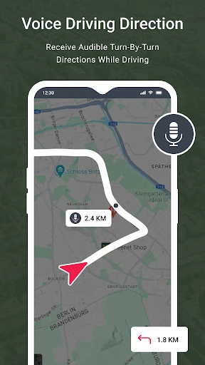 Voice GPS & Driving Direction screenshot