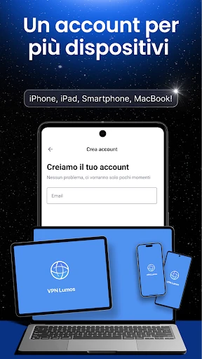 VPN Lumos: VPN veloce Italia screenshot