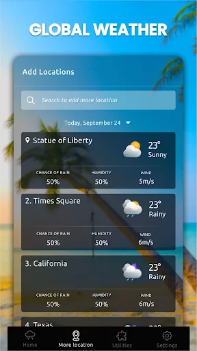 Weatherapp - Previsioni meteo screenshot