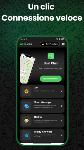 Web Scanner - Dual Chat App screenshot