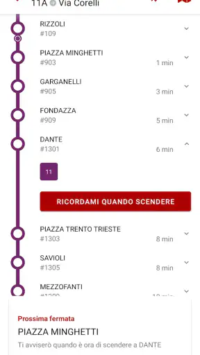 WeBus - Bus Bologna e Ferrara screenshot