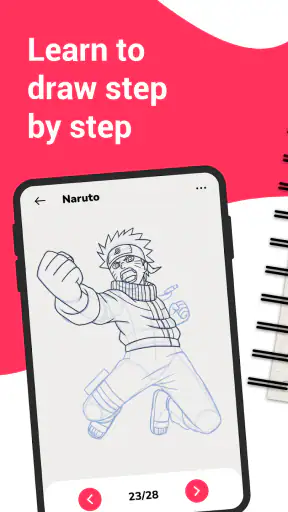 WeDraw - Come Disegnare Anime screenshot