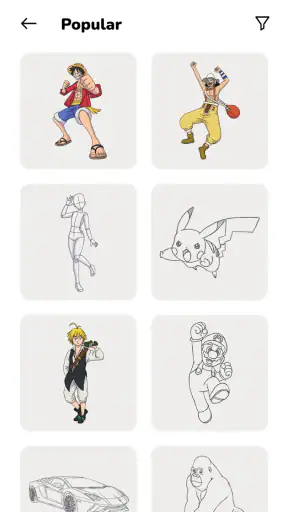 WeDraw - Come Disegnare Anime screenshot