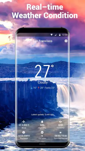 Widget previsioni del tempo screenshot