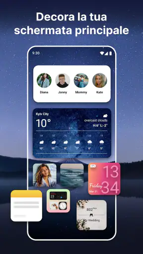 Widgets OS 17: Widget Colorati screenshot