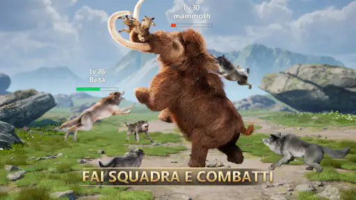 Wolf Game: Wild Animal Wars screenshot
