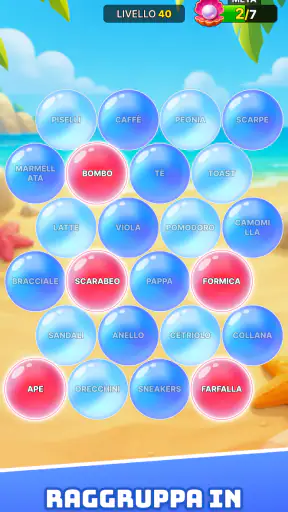 Word Bubble Associations screenshot