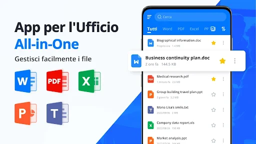 Word Office - Apri Word, Docx screenshot