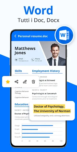 Word Office - Apri Word, Docx screenshot