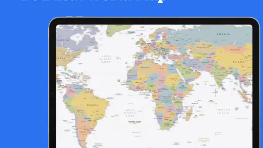 World Map Pro screenshot