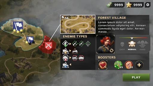 WWII Defense: RTS Army TD game screenshot