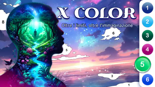 X Colora in base al numero screenshot