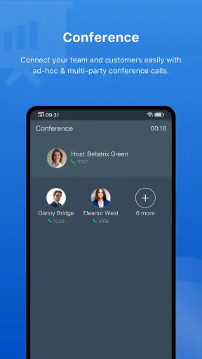 Yeastar Linkus Mobile Client screenshot