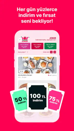 Yemeksepeti - Yemek & Market screenshot