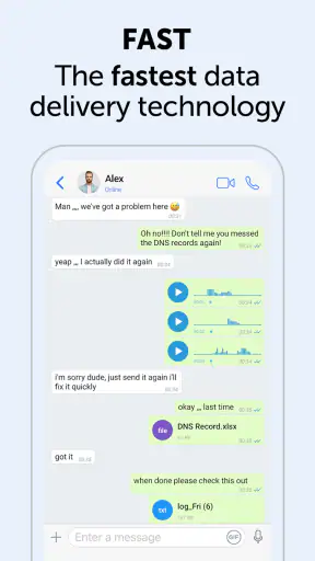 Zangi Private Messenger screenshot
