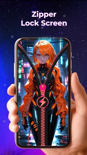 Zip Screen: Zipper Lock Screen screenshot