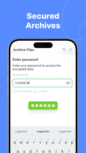 ZipSafe Archivier & Extractor screenshot