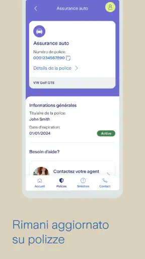 Zurich One Assicurazioni screenshot