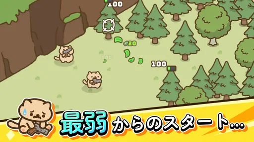 にゃんこ銃士:放置育成RPG screenshot