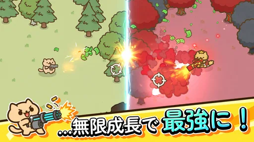 にゃんこ銃士:放置育成RPG screenshot