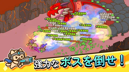 にゃんこ銃士:放置育成RPG screenshot