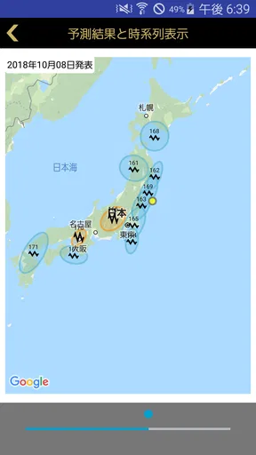 地震予測プラス screenshot