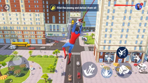 Spider Fighting: Hero Game screenshot