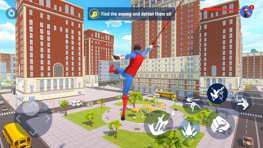 Spider Fighting: Hero Game screenshot