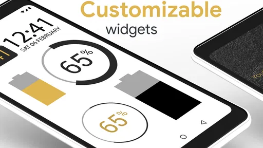 Lines Gold Pro - Icon Pack screenshot