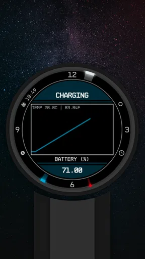 To the stars Watch Face screenshot
