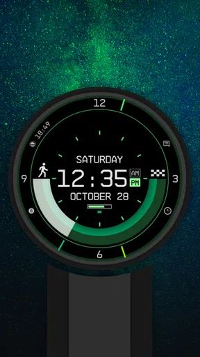 To the stars Watch Face screenshot