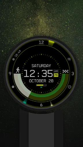 To the stars Watch Face screenshot