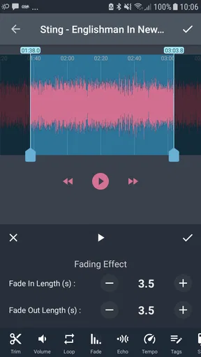 Audio Editing Pro: AndroSound screenshot