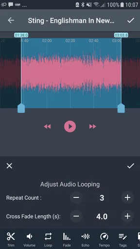 Audio Editing Pro: AndroSound screenshot