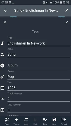 Audio Editing Pro: AndroSound screenshot