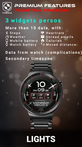 Lights Watch Face screenshot