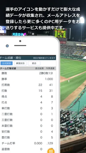野球チームはタッチスコア GO screenshot
