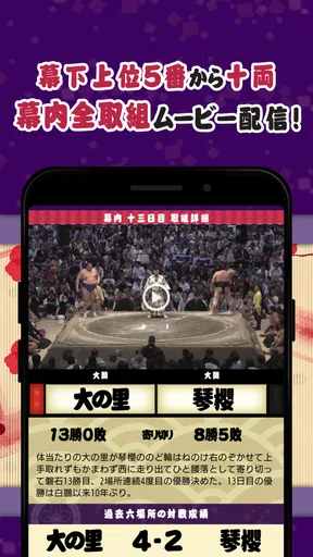 日本相撲協会公式アプリ｢大相撲｣ screenshot