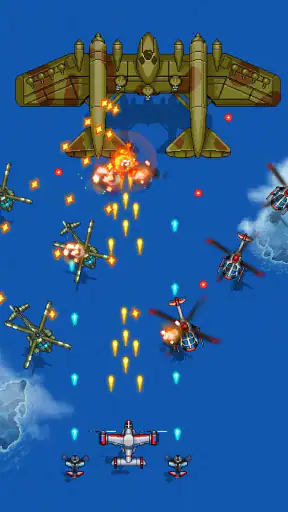 1945空軍：飛行機シューティングゲーム screenshot