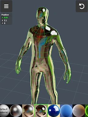 3Dモデリング3Dモデル描画クリエーターによる彫刻のデザイン screenshot