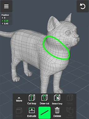 3Dモデリング3Dモデル描画クリエーターによる彫刻のデザイン screenshot
