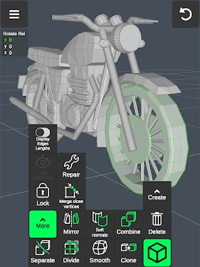 3Dモデリング3Dモデル描画クリエーターによる彫刻のデザイン screenshot