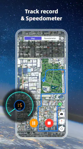3D地図地球-衛星マップ-路線図計画 screenshot