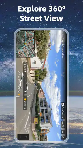 3D地図地球-衛星マップ-路線図計画 screenshot