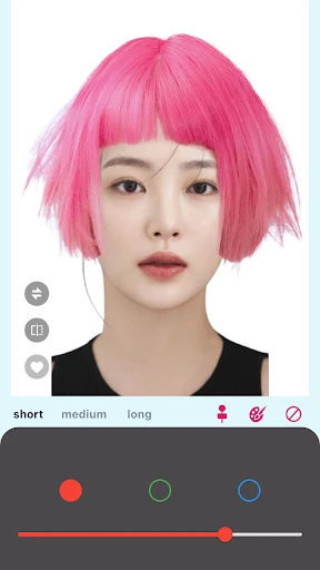 AIスタイリスト - 髪型シミュレーション・髪色変えるアプリ screenshot