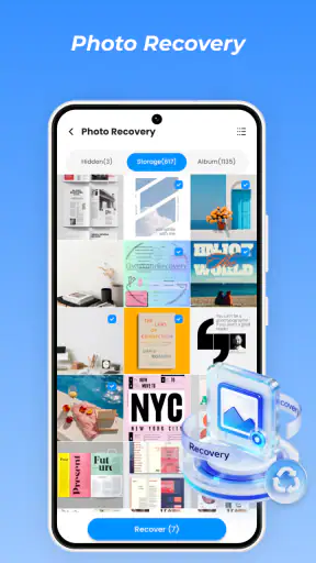 ARecover screenshot