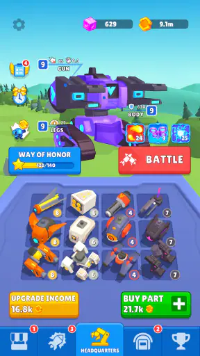 Armored Robots: ロボットで戦うゲーム screenshot