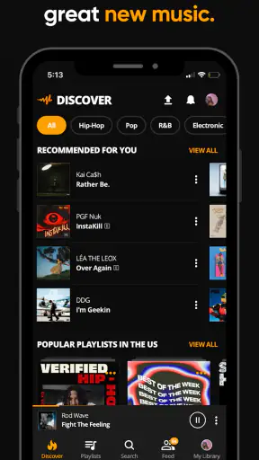 Audiomack：ミュージックダウンローダー screenshot