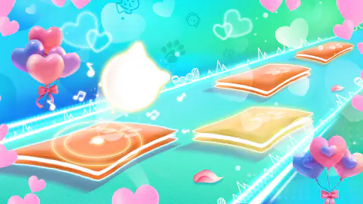 BeatCats:ホッピングタイル人気音楽ビートリズムゲーム screenshot