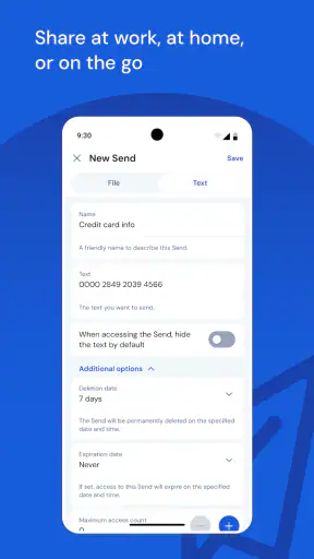 Bitwarden パスワードマネージャー screenshot